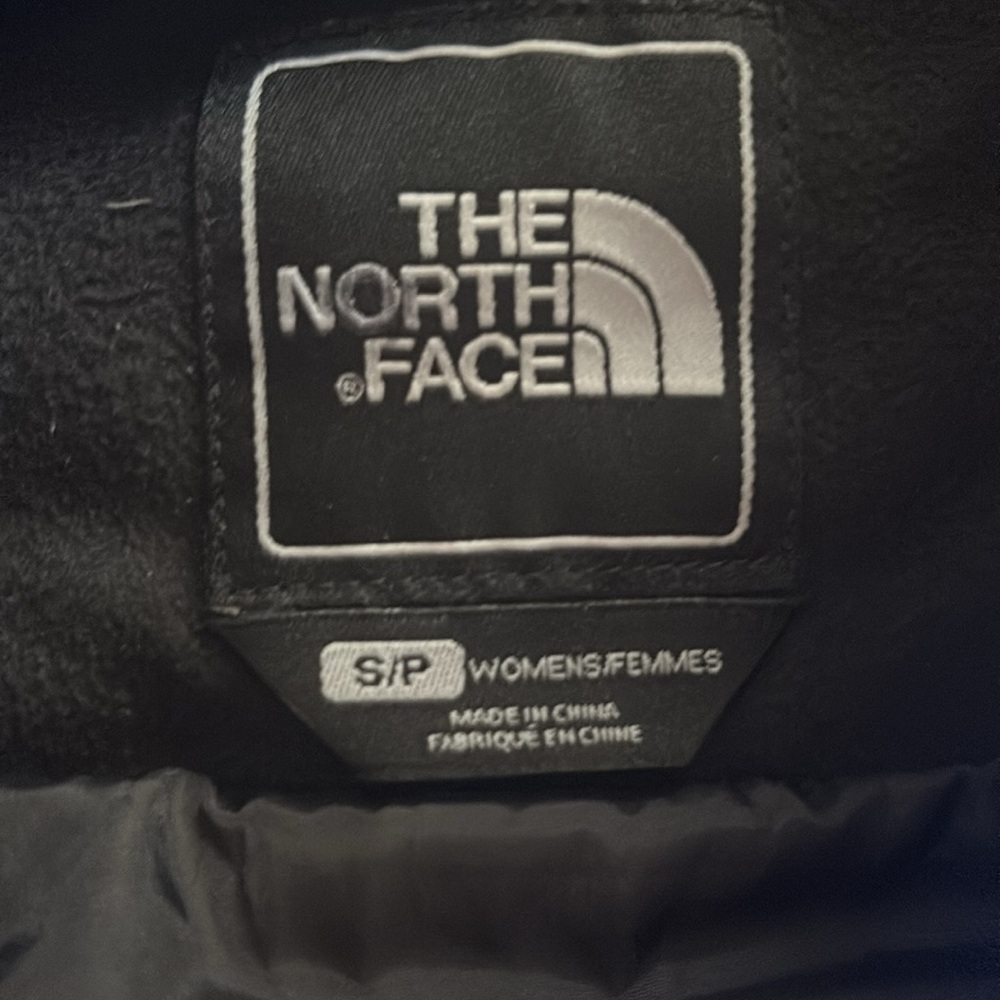 THE NORTH FACE Bright Blue Mock Neck Quilted Puffer Jacket S/P - Picture 4 of 13